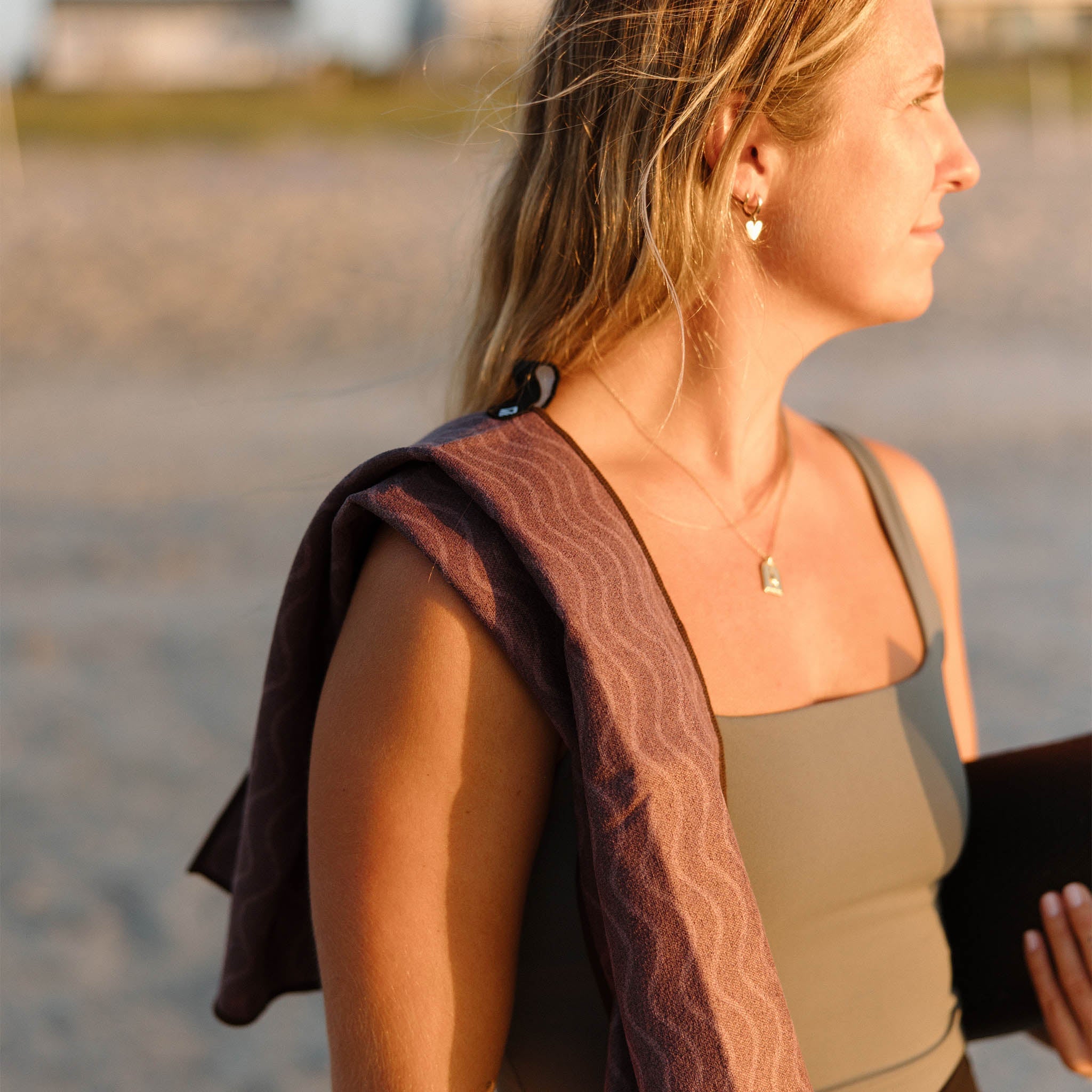 Nomadix Fitness Towel: Regenerative Burgundy