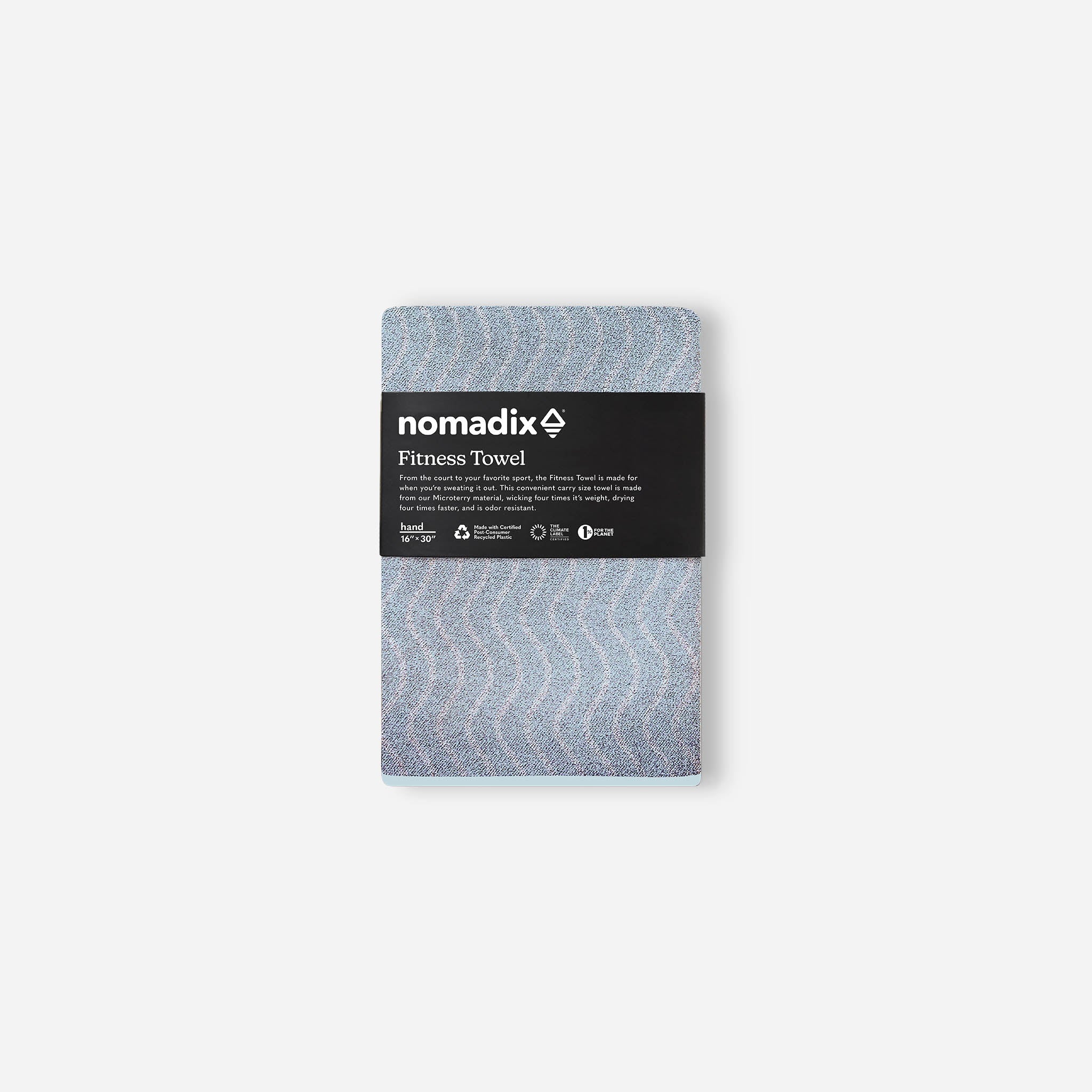 Nomadix Fitness Towel: Regenerative Pale Blue