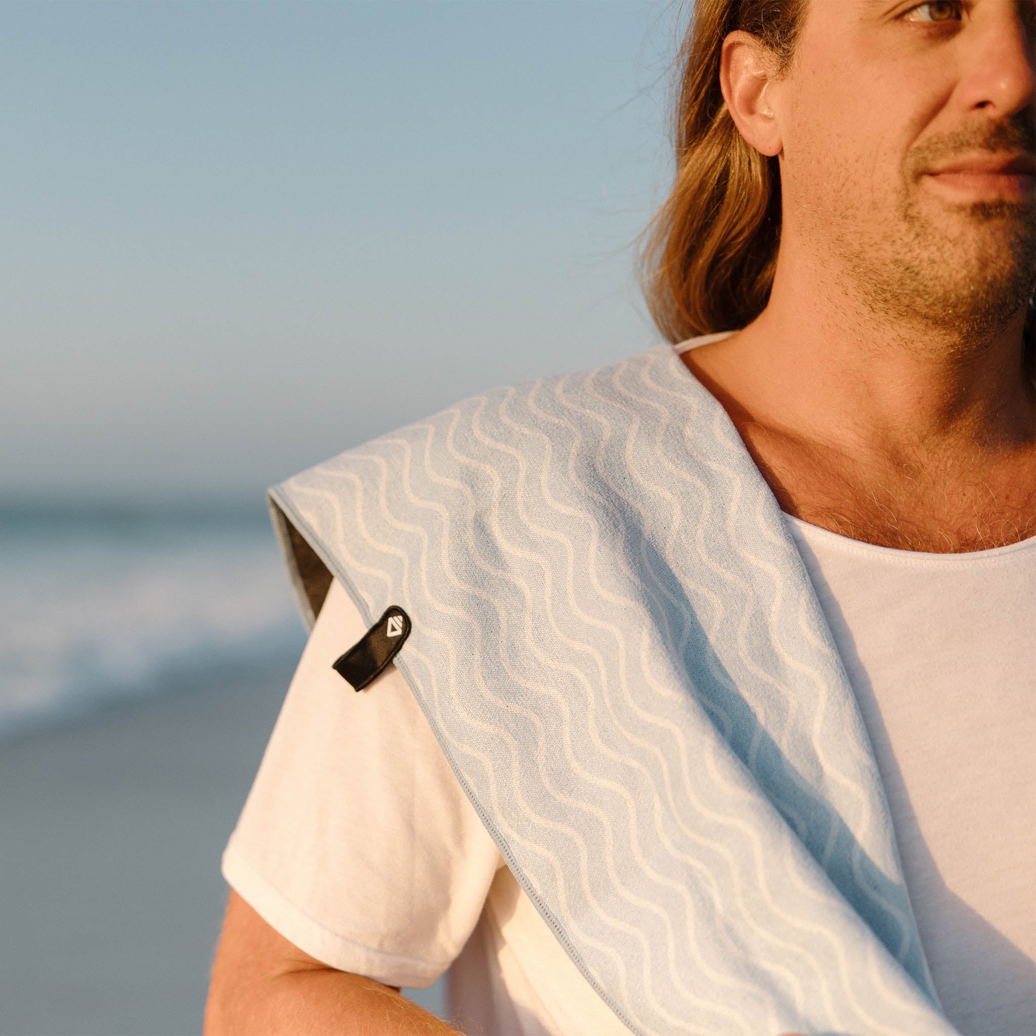 Nomadix Fitness Towel: Regenerative Pale Blue