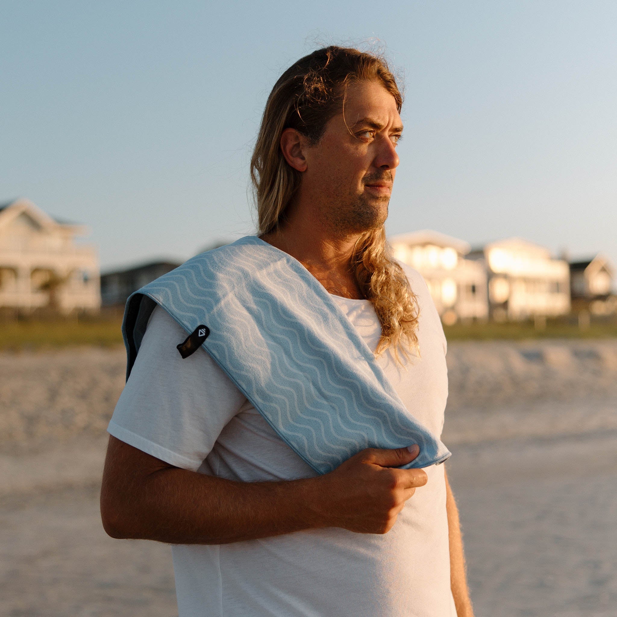Nomadix Fitness Towel: Regenerative Pale Blue