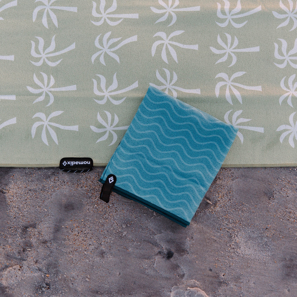 Nomadix Fitness Towel: Regenerative Teal