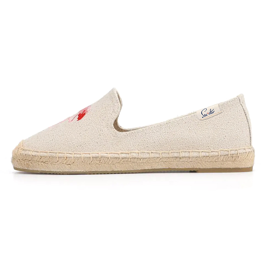 Sea Star Bayside Beach Club Espadrille Flamingo Creme