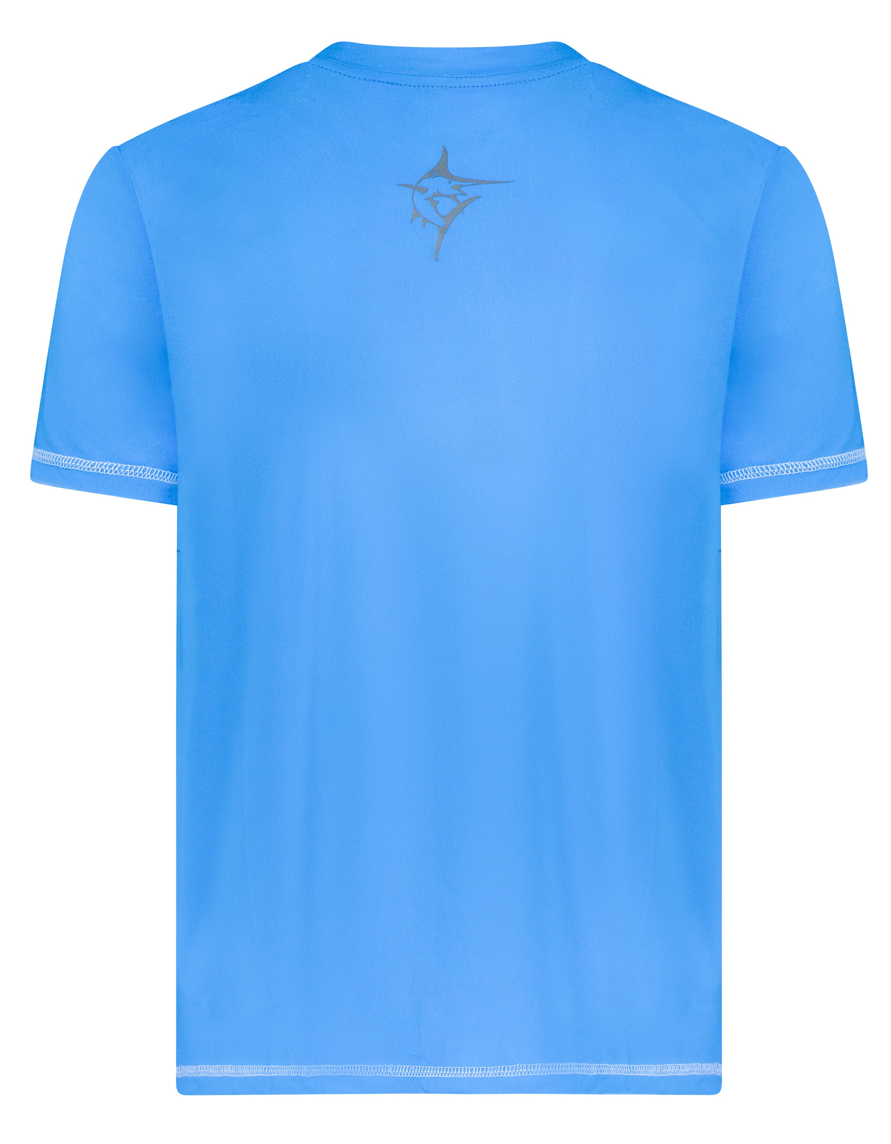White Water Grander Short Sleeve Performance Tee, Ocean Blue