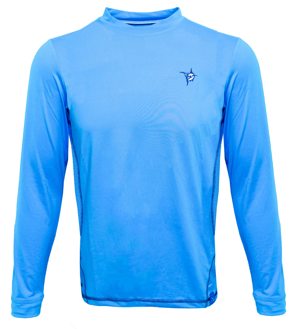 White Water Grander Performance Tee, Ocean Blue
