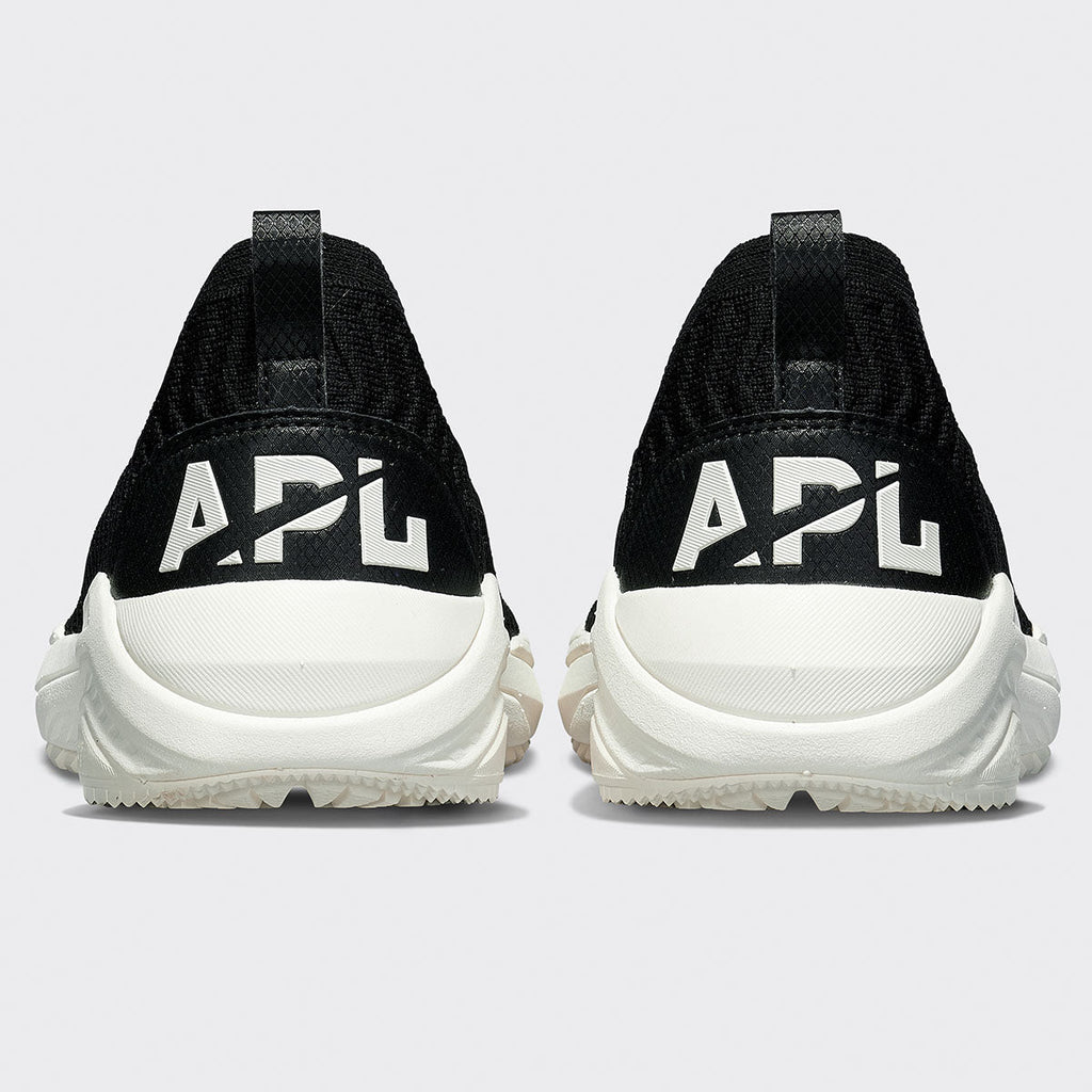 APL Women’s TechLoom Traveler Slip-On Sneakers, Black / Ivory