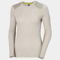Helly Hansen Women's LIFA® Merino Midweight Crew Base Layer - Mellow Grey
