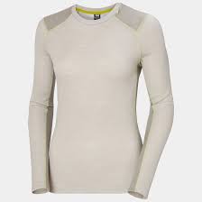 Helly Hansen Women's LIFA® Merino Midweight Crew Base Layer - Amethyst