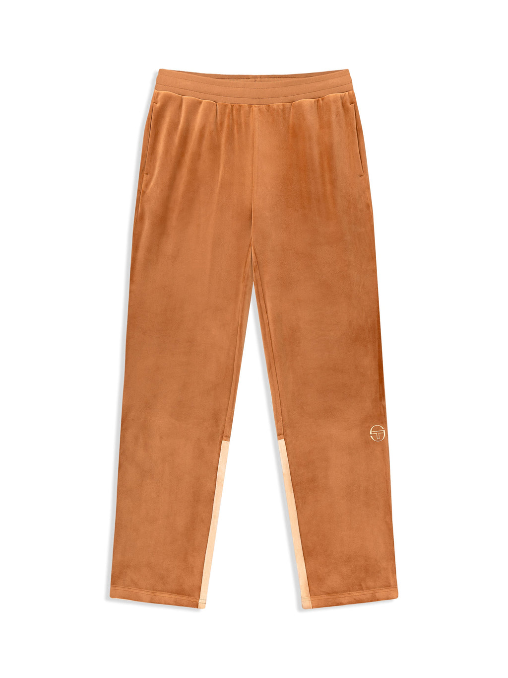 Lina Velour Track Pant- Candied Ginger