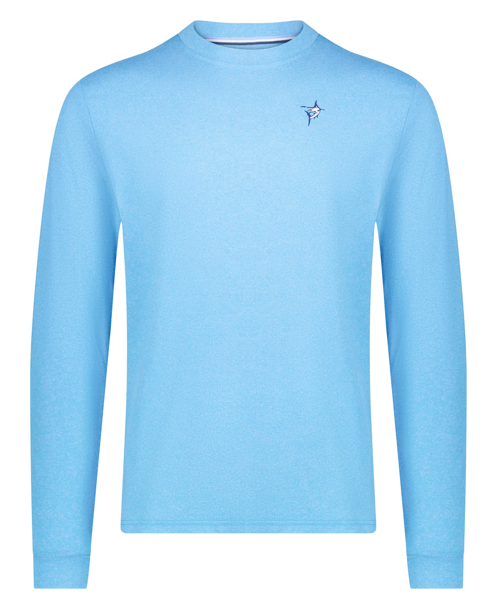 White Water Dockside Performance Long Sleeve, Light Blue