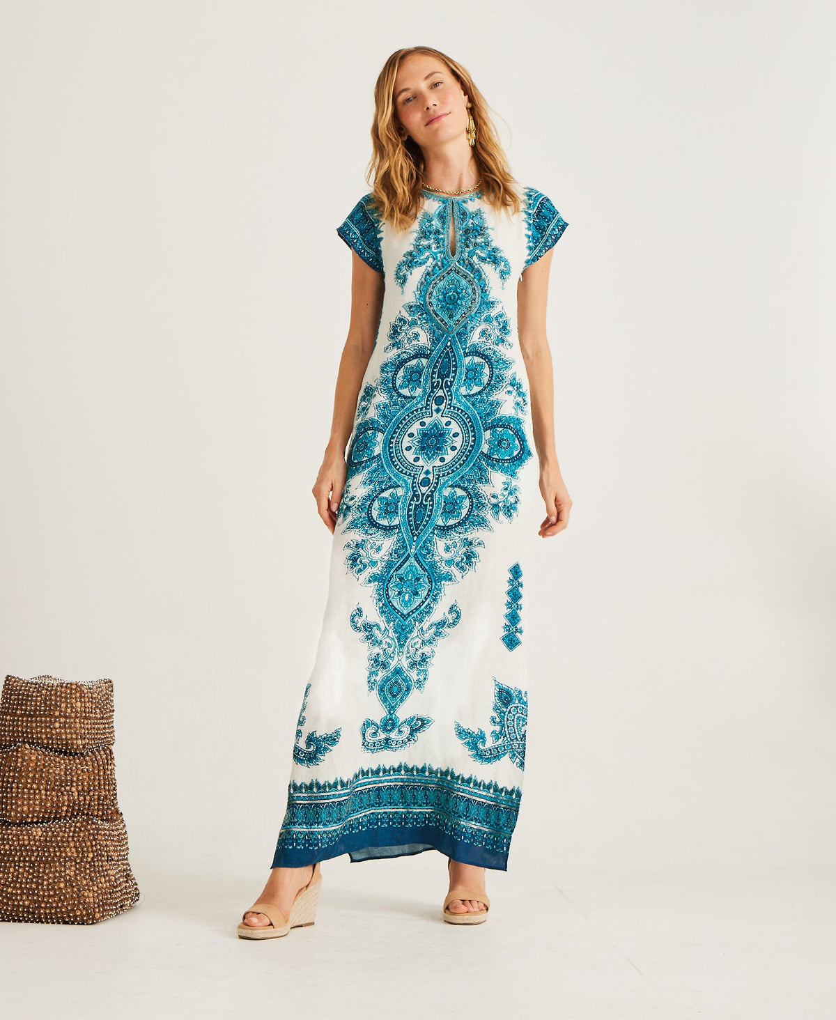 Calypso St Barth Medallion Dress - Final Sale