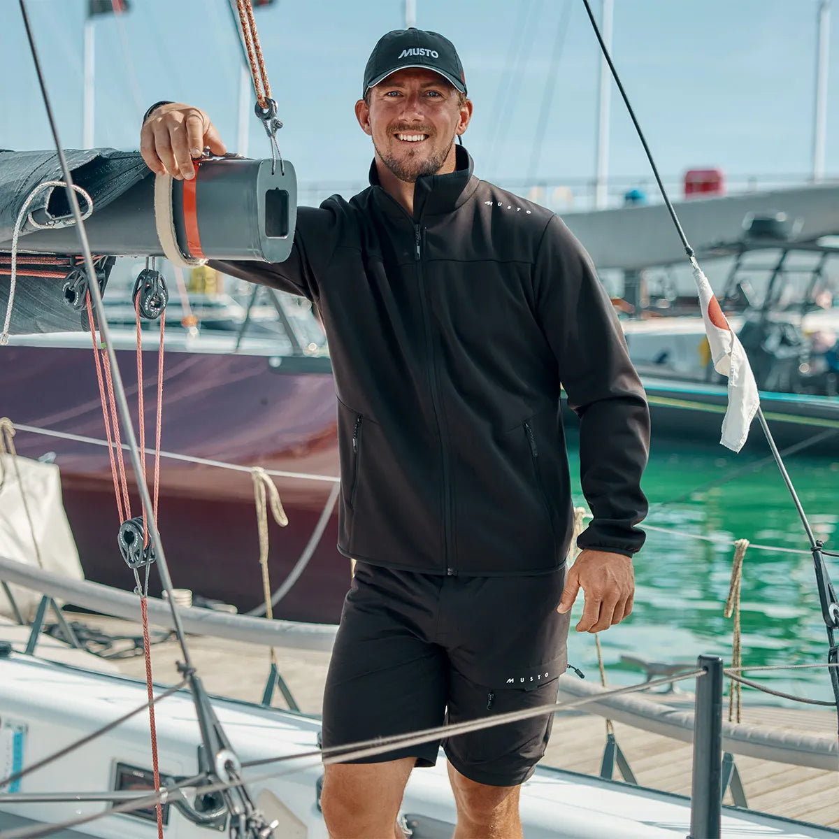 Musto Men's Evo Crew Softshell Jacket