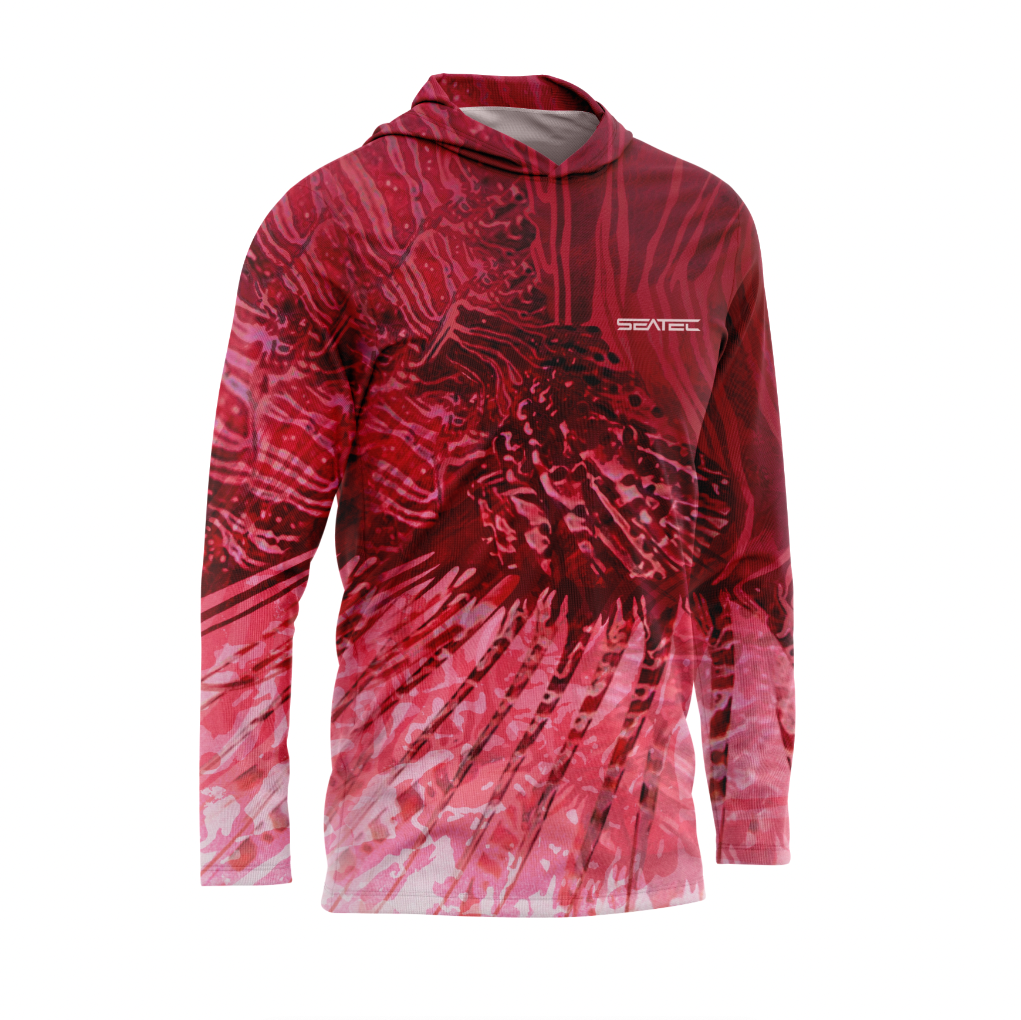 Lionfish Sport Tec Hooded Long Sleeve – Men's