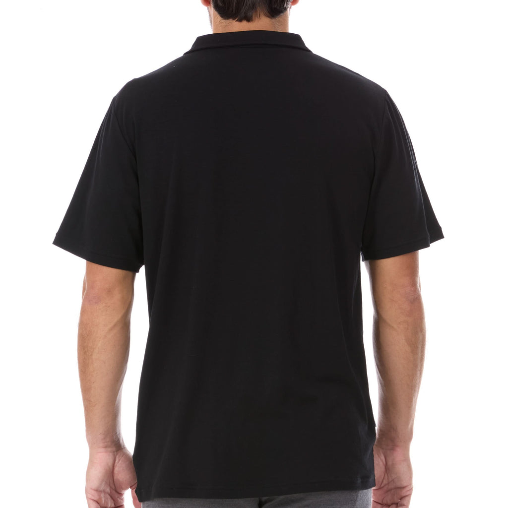 Microweight Men's Wool Polo -  Woolverino