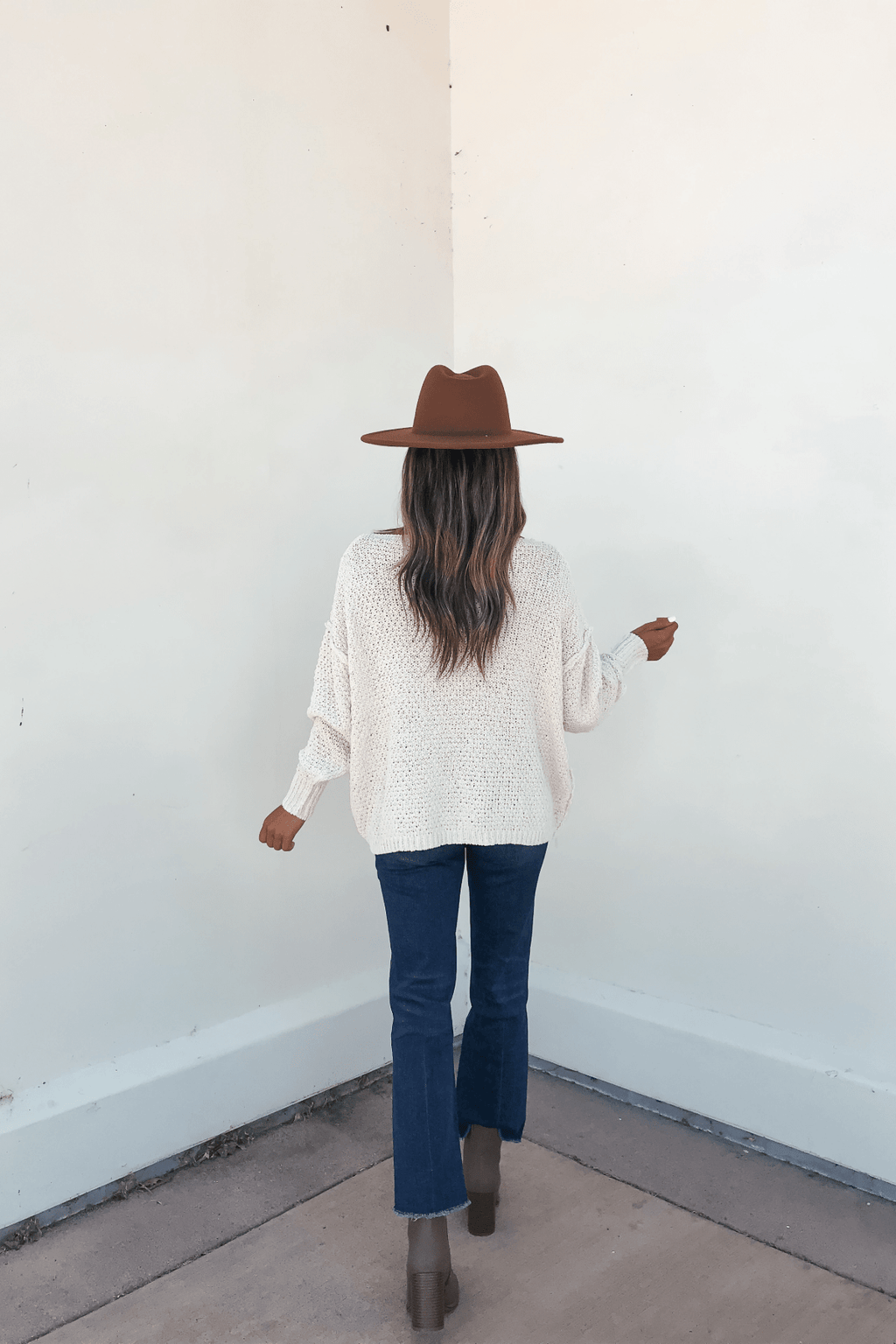Natasha Ivory Cable Knit Sweater - FINAL SALE