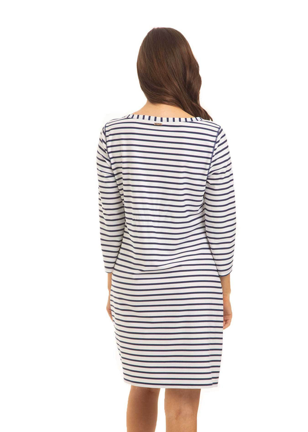 Cabana Life Stripe Cabana Shift Dress, Navy