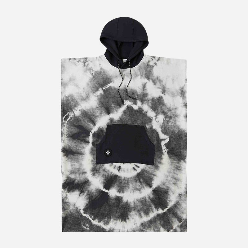Nomadix Changing Poncho Tie-Dye Black and White