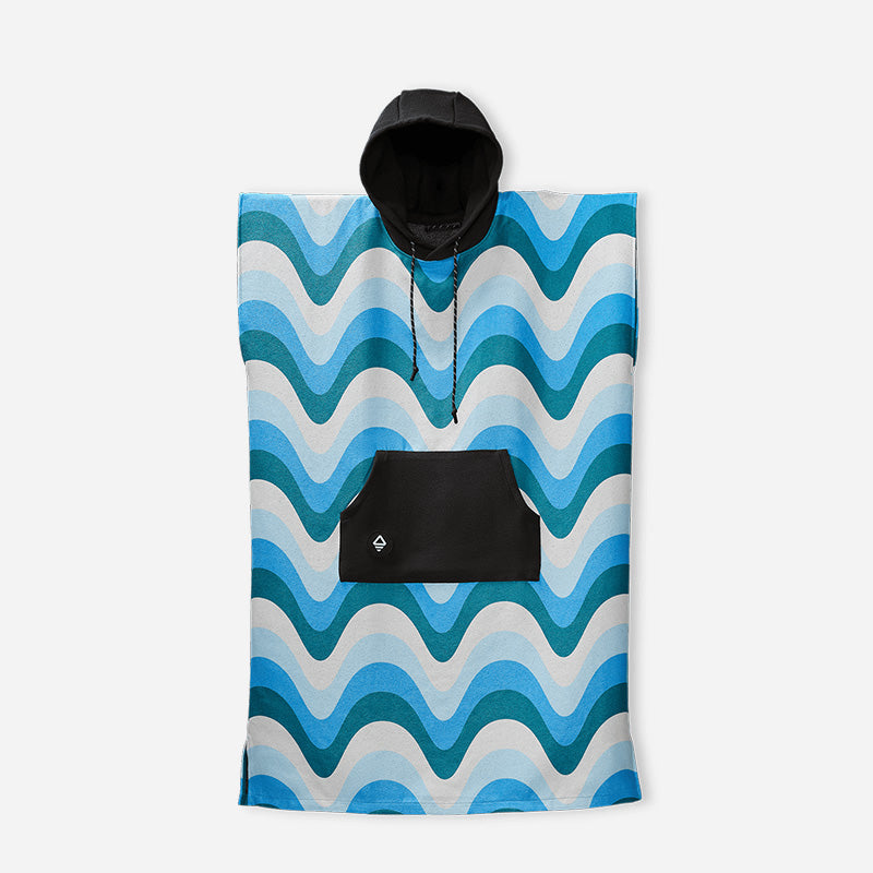 Nomadix Changing Poncho Wave Blue