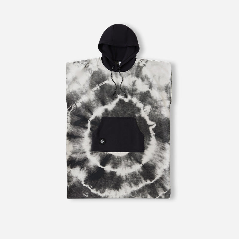 Nomadix Changing Poncho Tie-Dye Black and White
