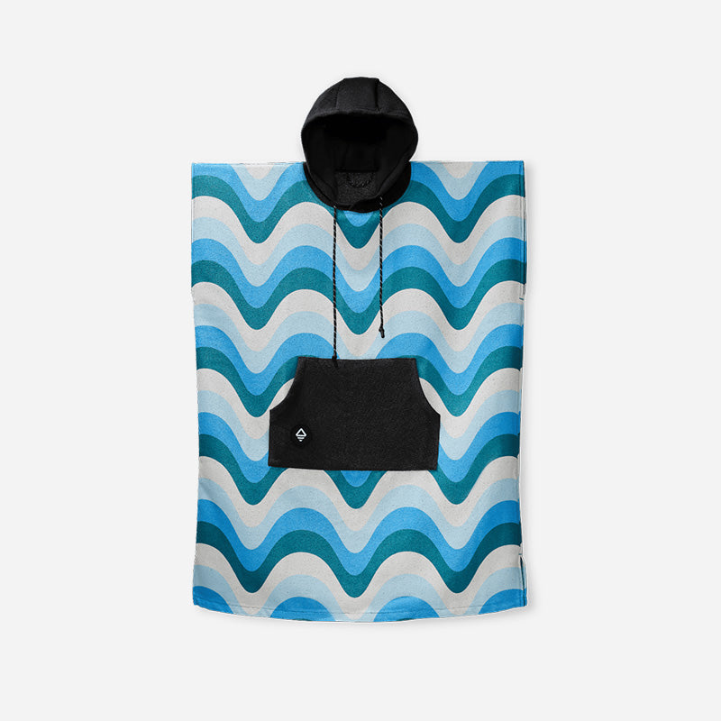 Nomadix Changing Poncho Wave Blue