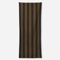 Nomadix Original Towel, Cabana Stripe Black and Brown
