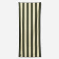 Nomadix Original Towel, Cabana Stripe Bush Green