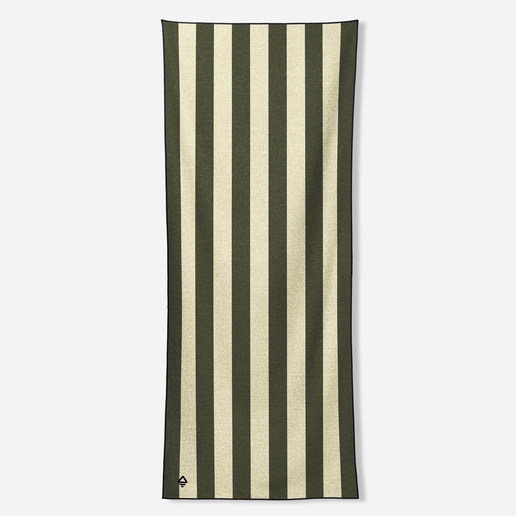 Nomadix Original Towel: Cabana Stripe Bush Green