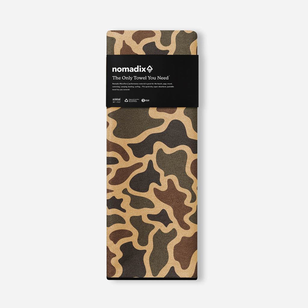 Nomadix Original Towel: Duck Camo Bush