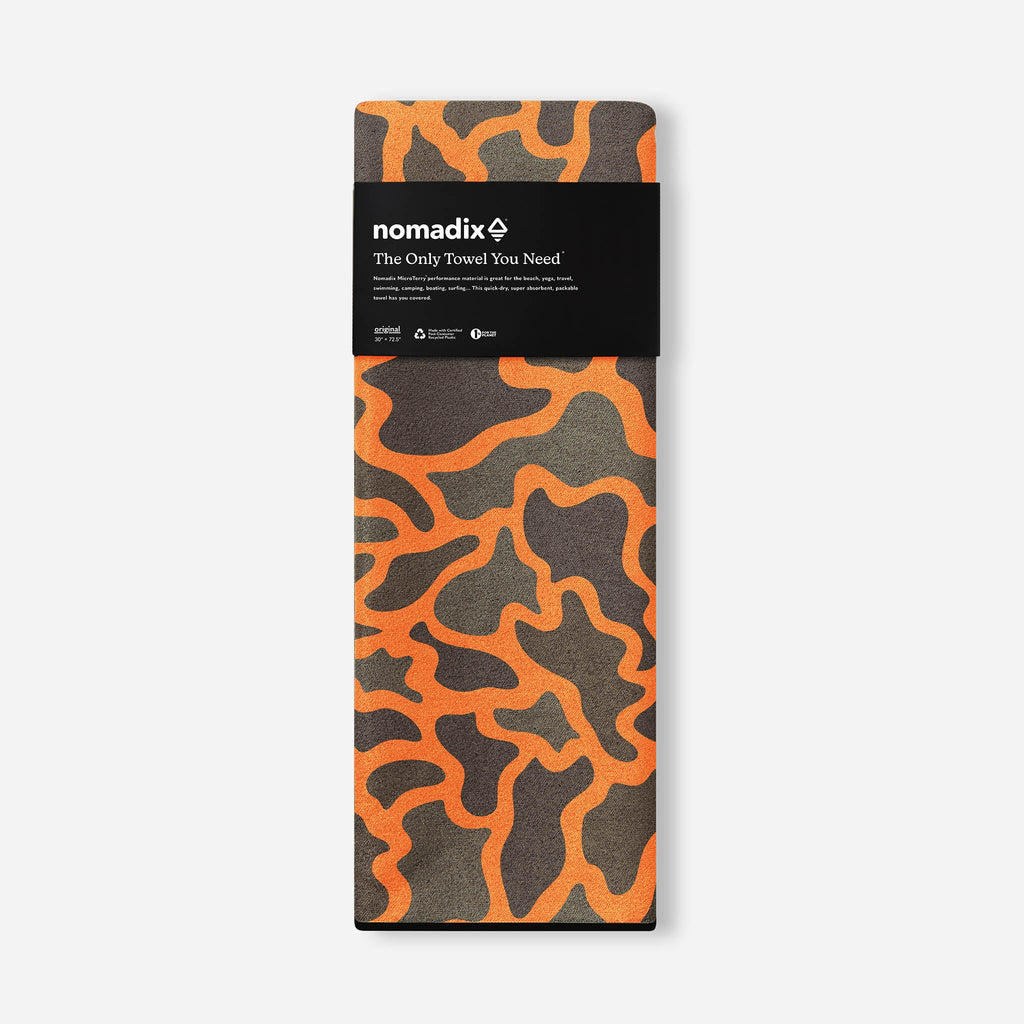 Nomadix Original Towel: Duck Camo Orange