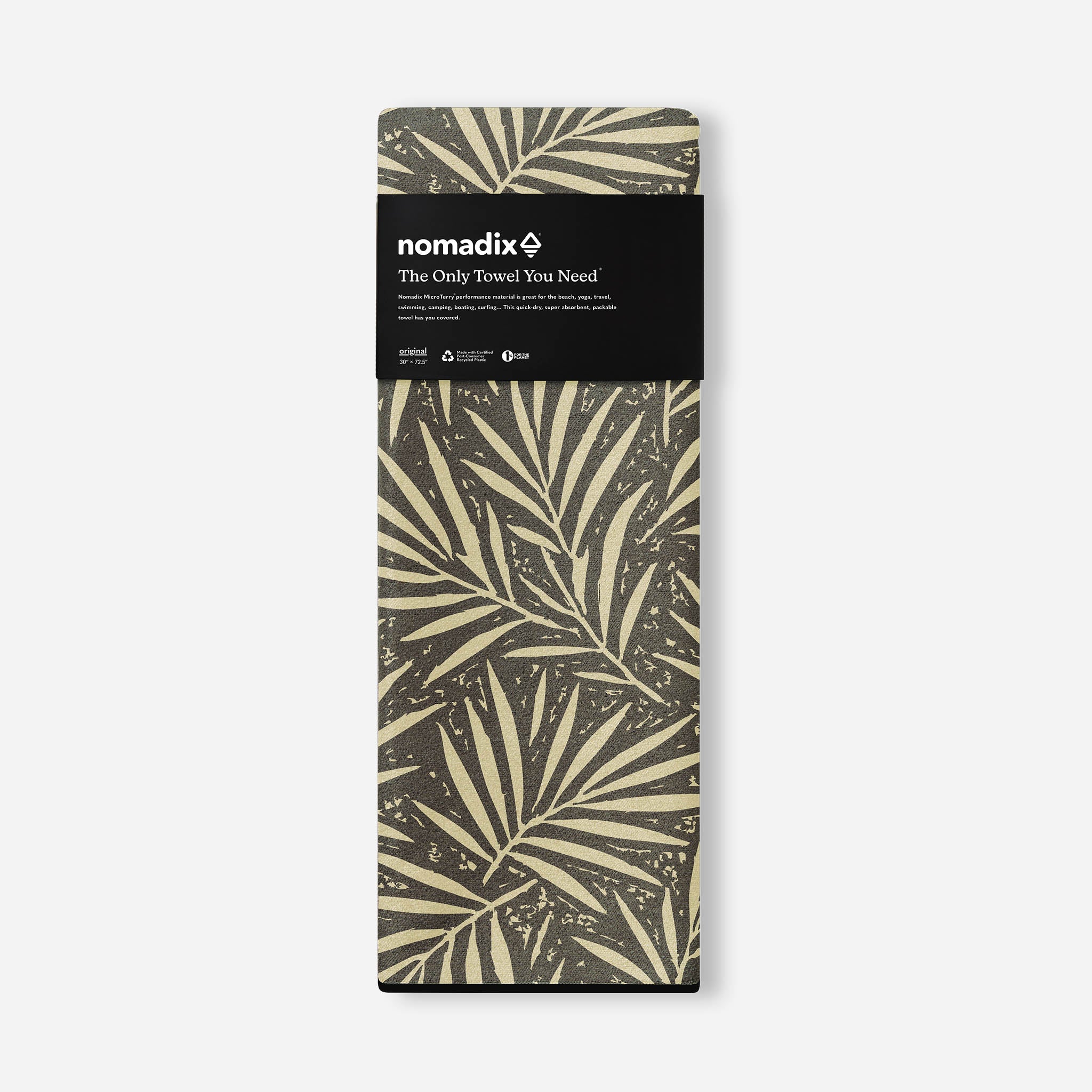 Nomadix Original Towel: Heritage Palm Bush Green