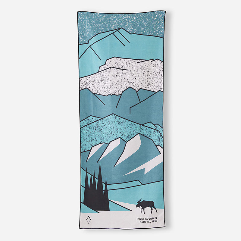 Nomadix Original Towel Rocky Mountain National Park Day