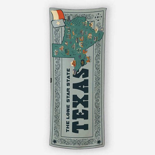 Nomadix Original Towel Texas Map