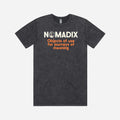 Nomadix Men's Tee Shirt, Journeys Washed Black