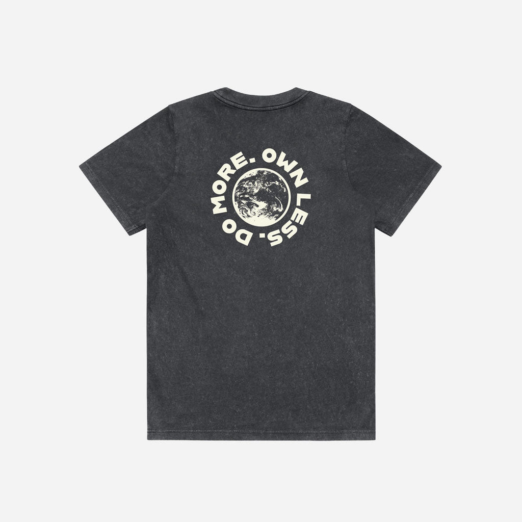 Women's Tee Shirt: Journeys Washed Black
