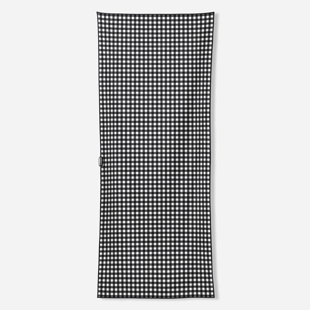 Nomadix Original Towel: Gingham Black