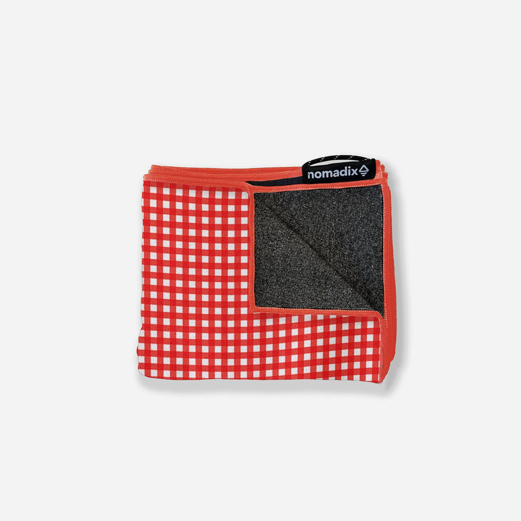 Nomadix Original Towel: Gingham Red