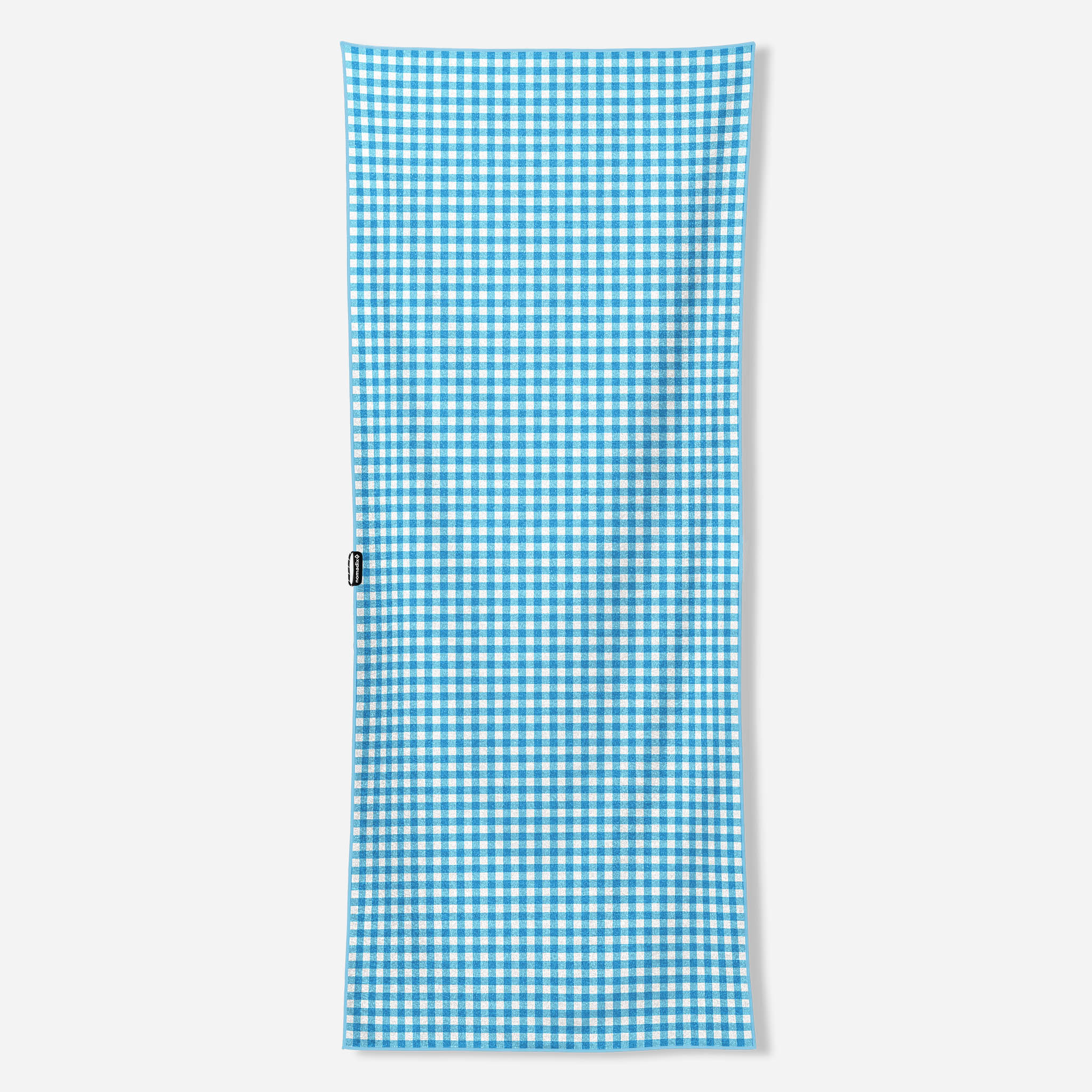 Nomadix Original Towel: Gingham Sky Blue