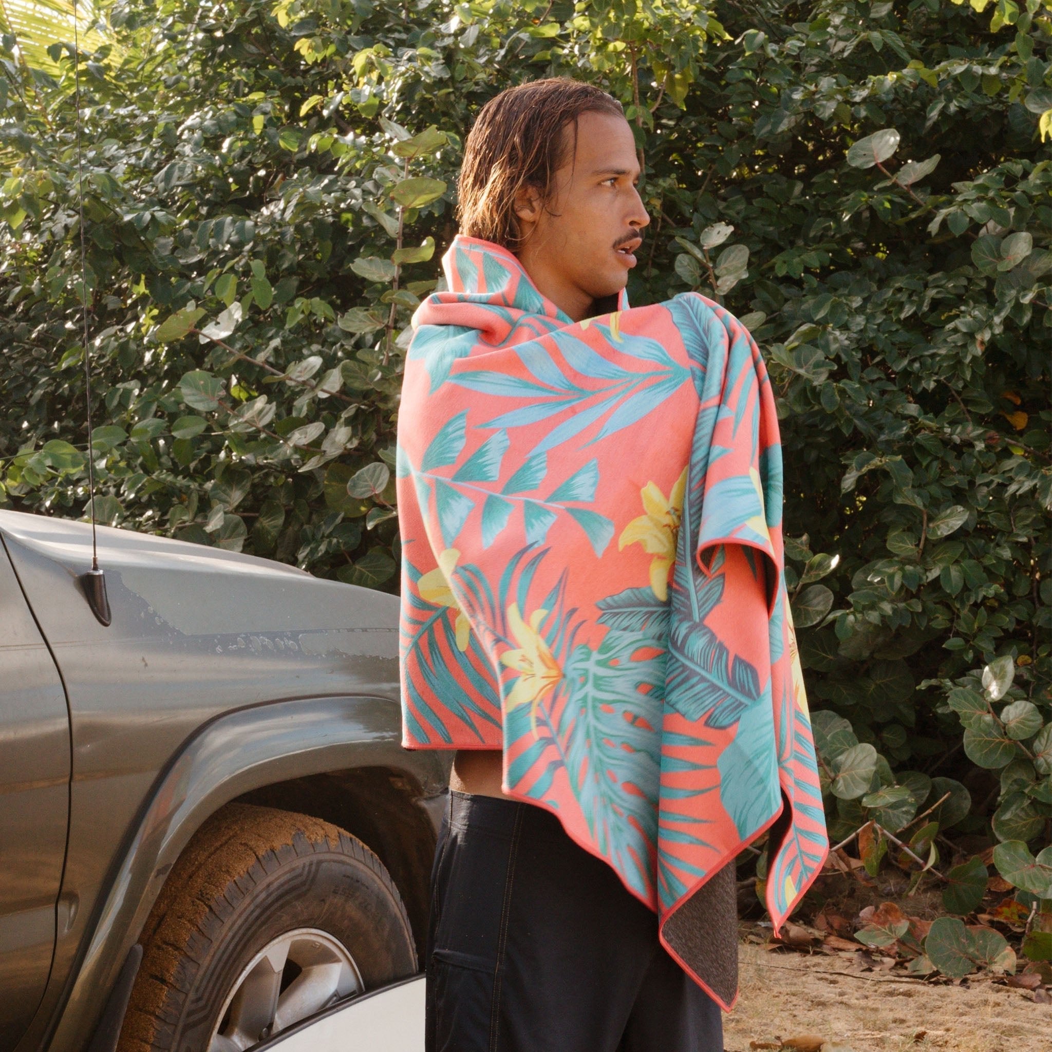 Nomadix Original Towel: Palms Coral