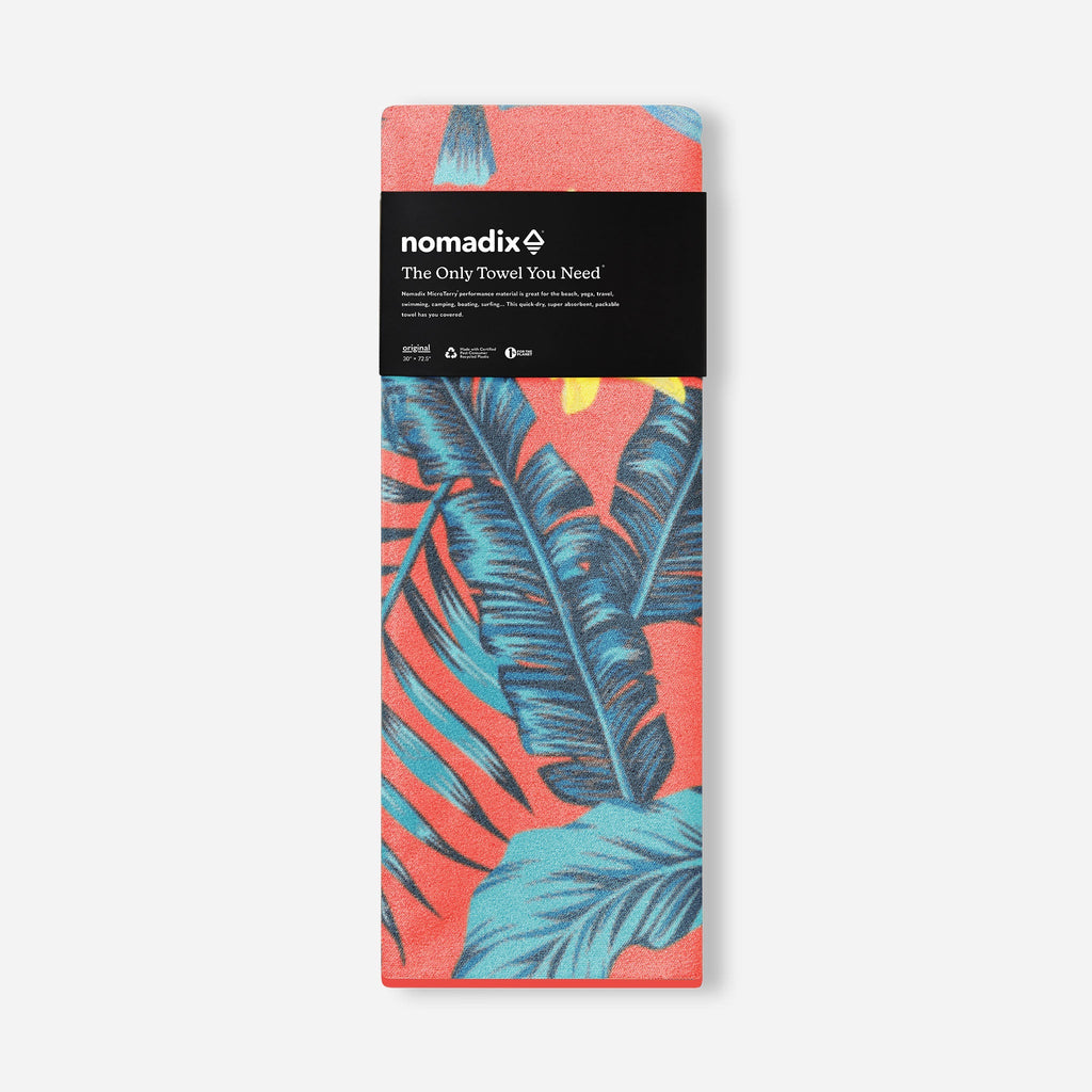 Nomadix Original Towel: Palms Coral