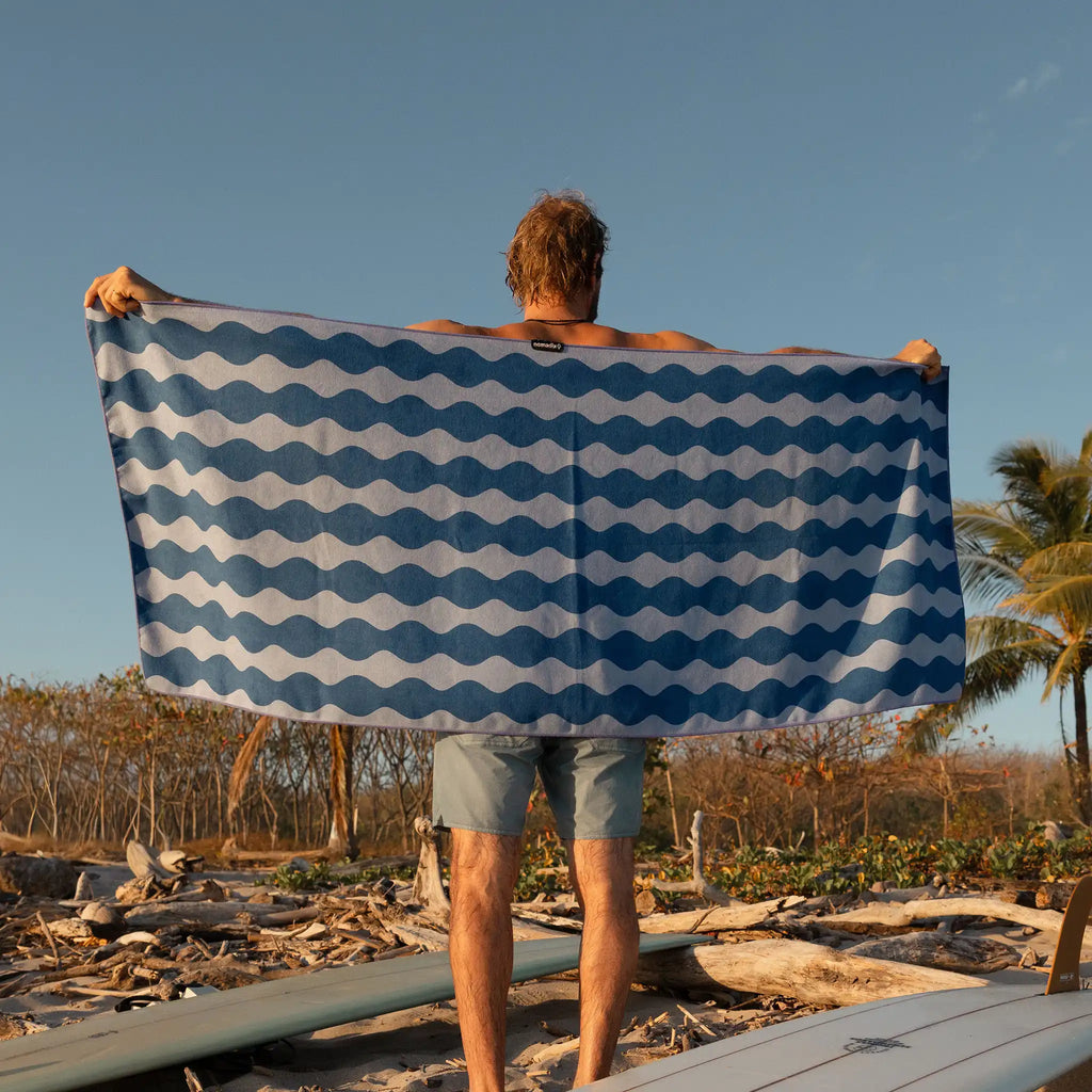 Nomadix Original Towel: Slack Tide Coastal Blue
