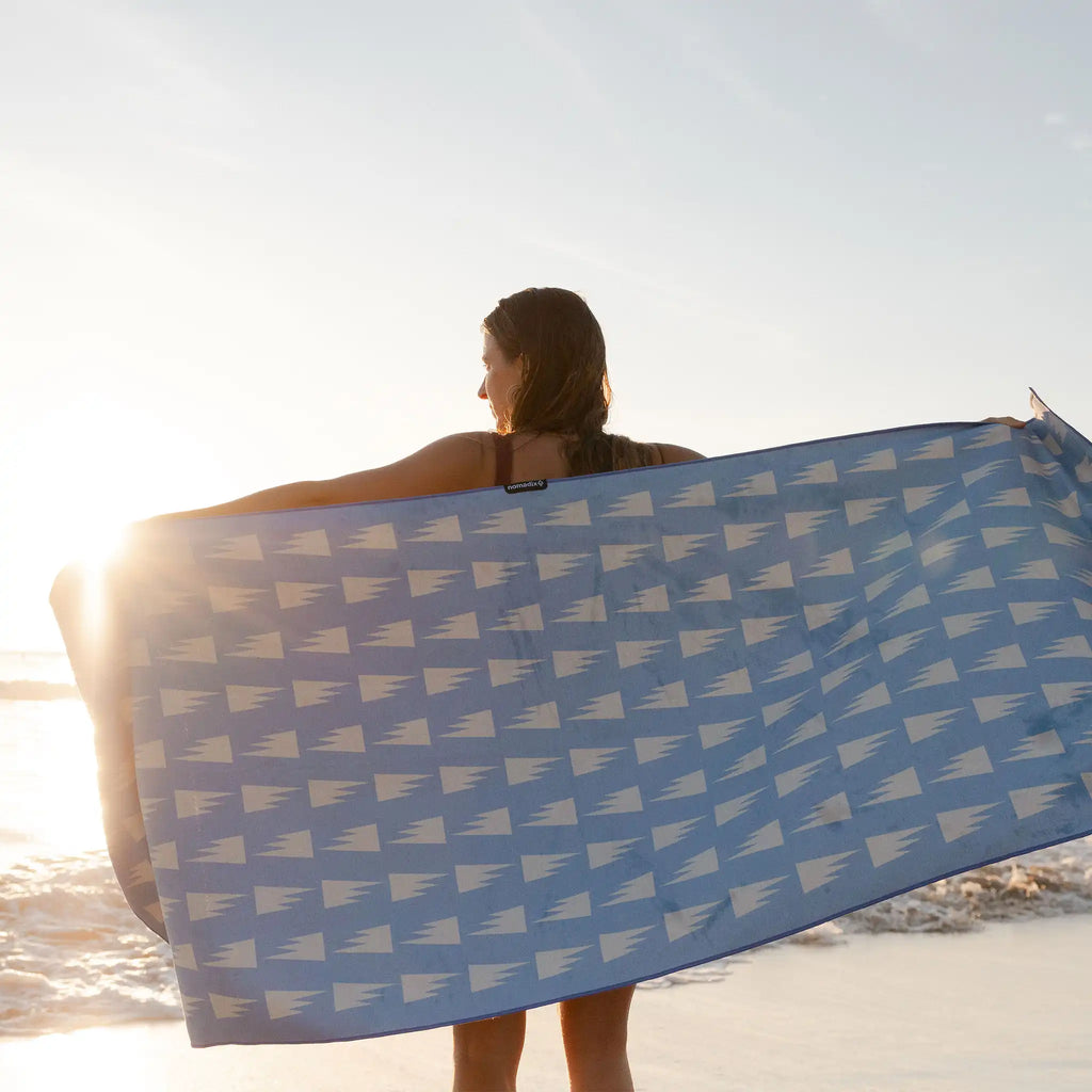 Nomadix Original Towel: Summit Coastal Blue