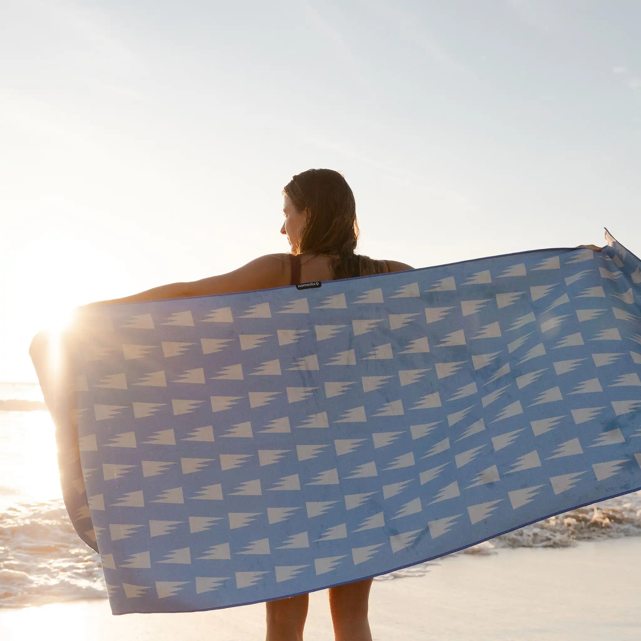 Nomadix Original Towel: Summit Coastal Blue