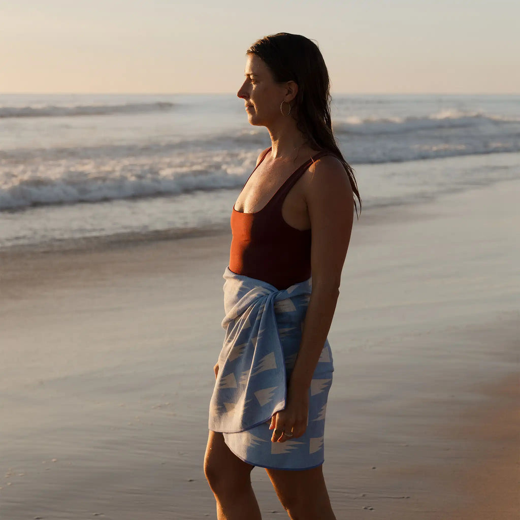 Nomadix Original Towel: Summit Coastal Blue