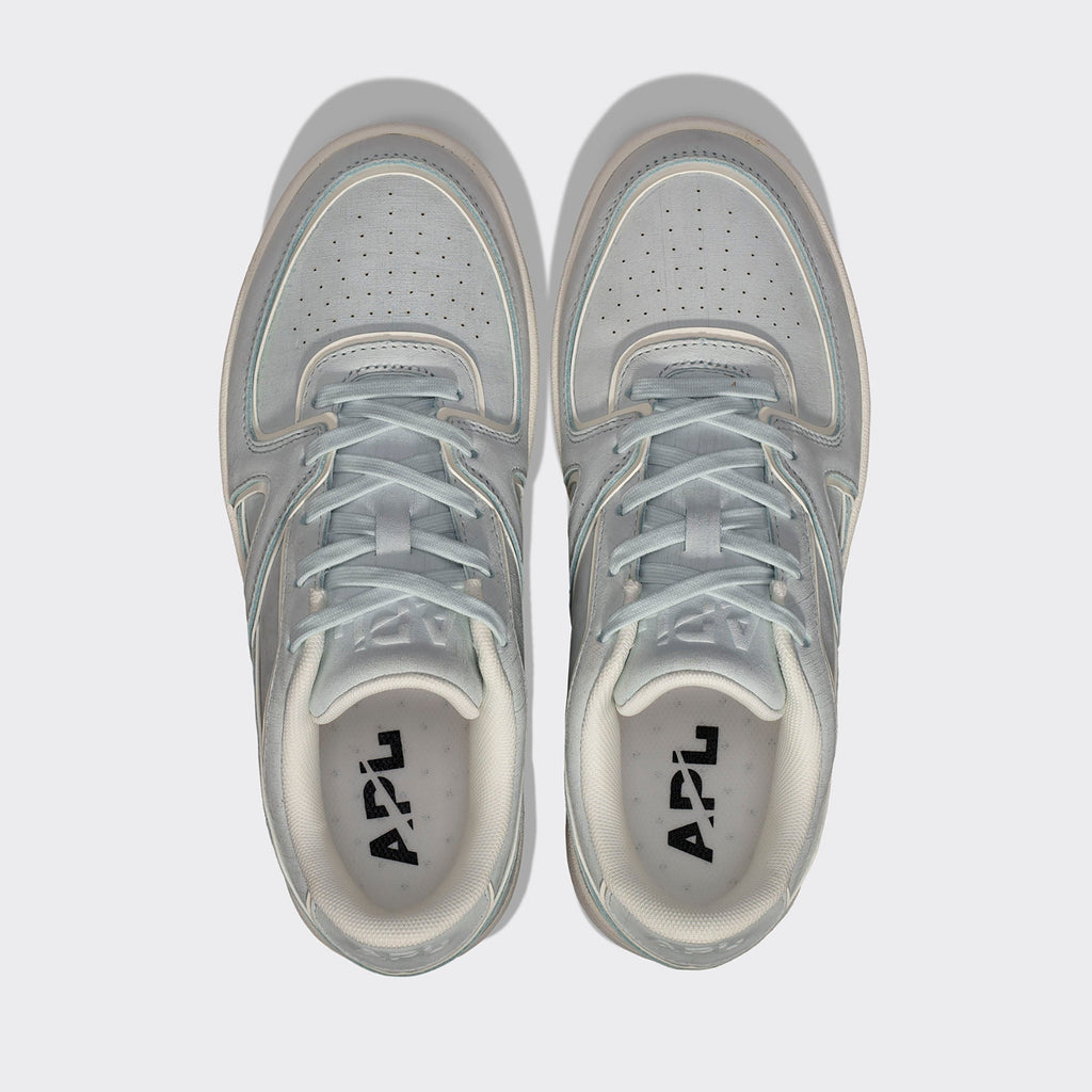 APL Men’s Nostalgia ’87 Aqua Luxury Performance Sneakers, Mist / Ivory