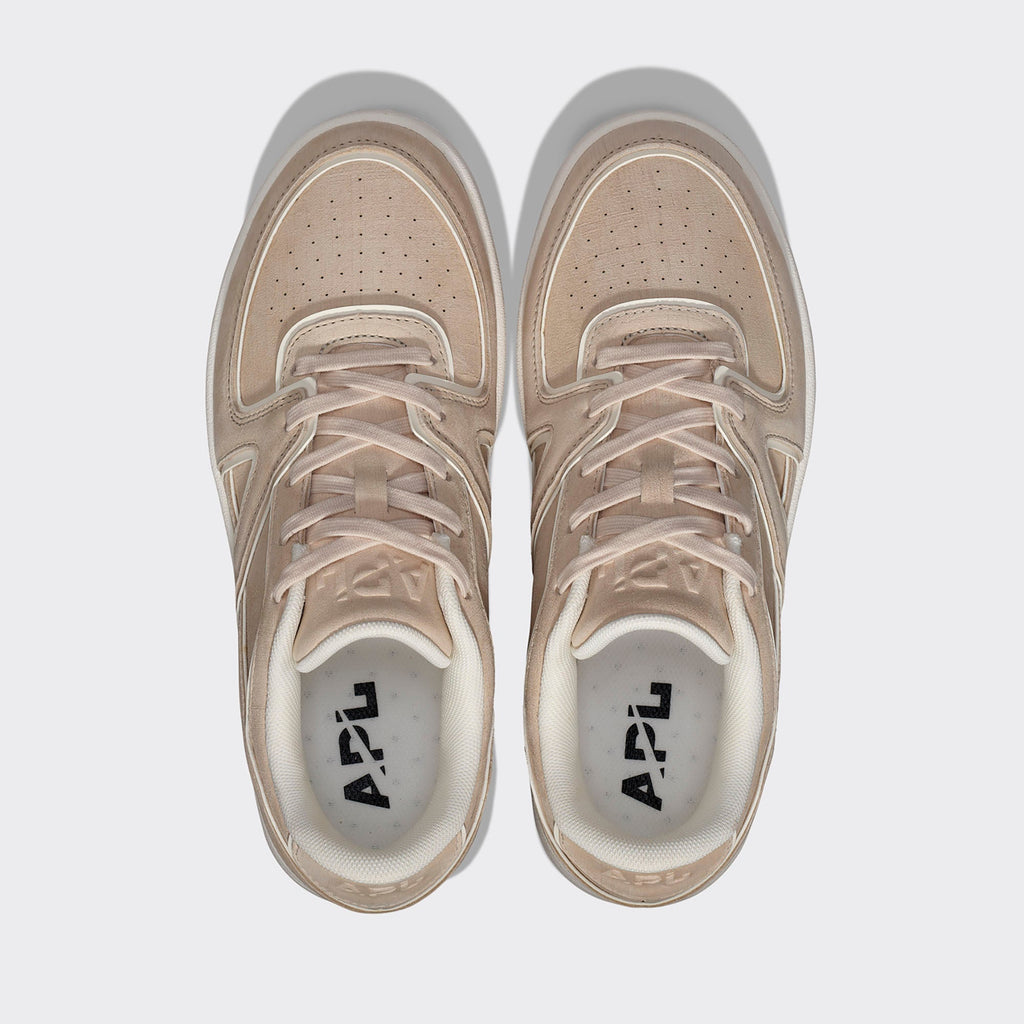 APL Women’s Nostalgia ’87 Luxury Performance Sneakers, Beach / Ivory