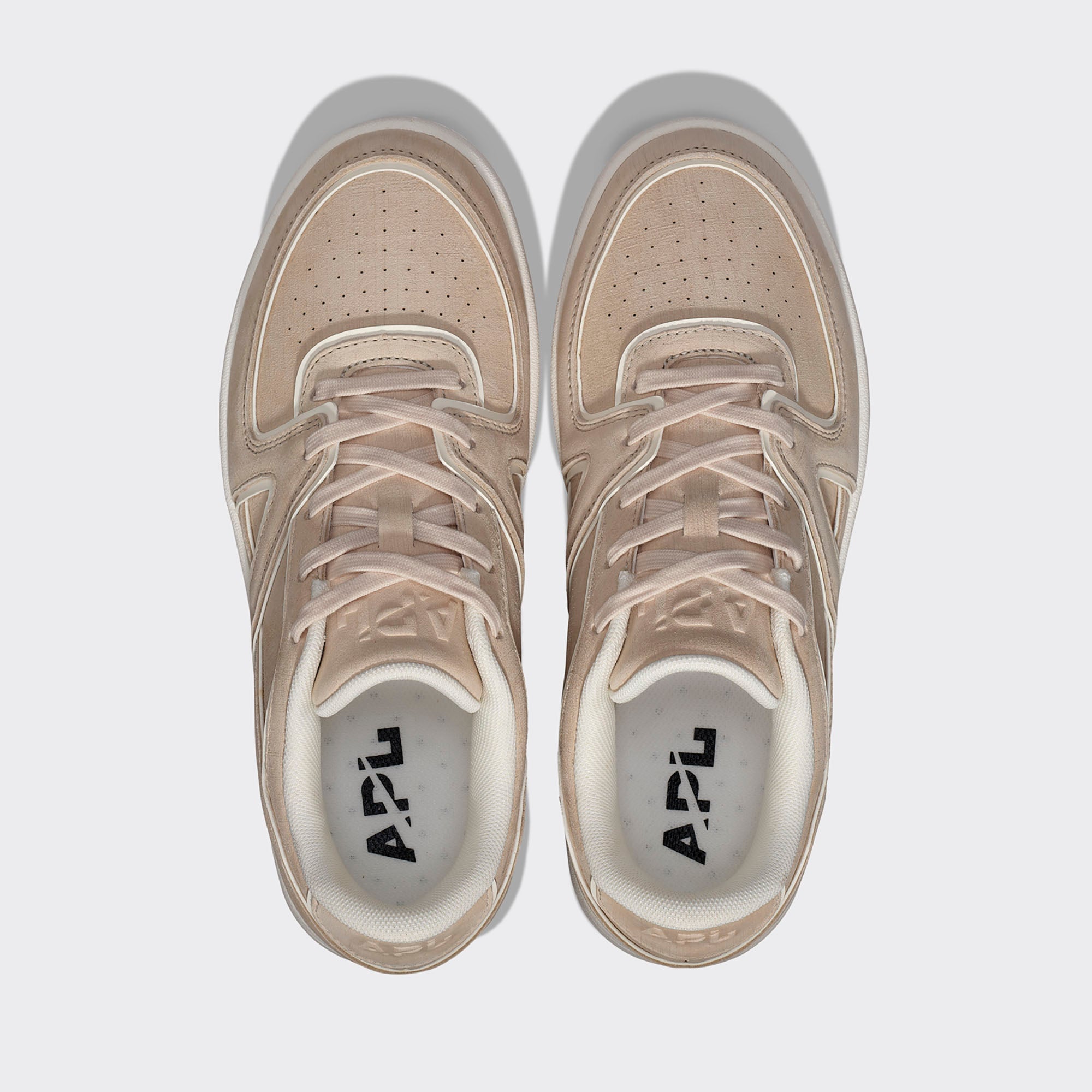 APL Women’s Nostalgia ’87 Luxury Performance Sneakers, Beach / Ivory