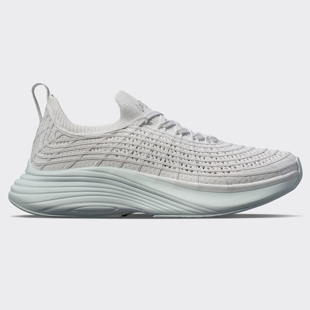 APL Women’s TechLoom Zipline Performance Running Shoes, Light Fog / Aqua Mist