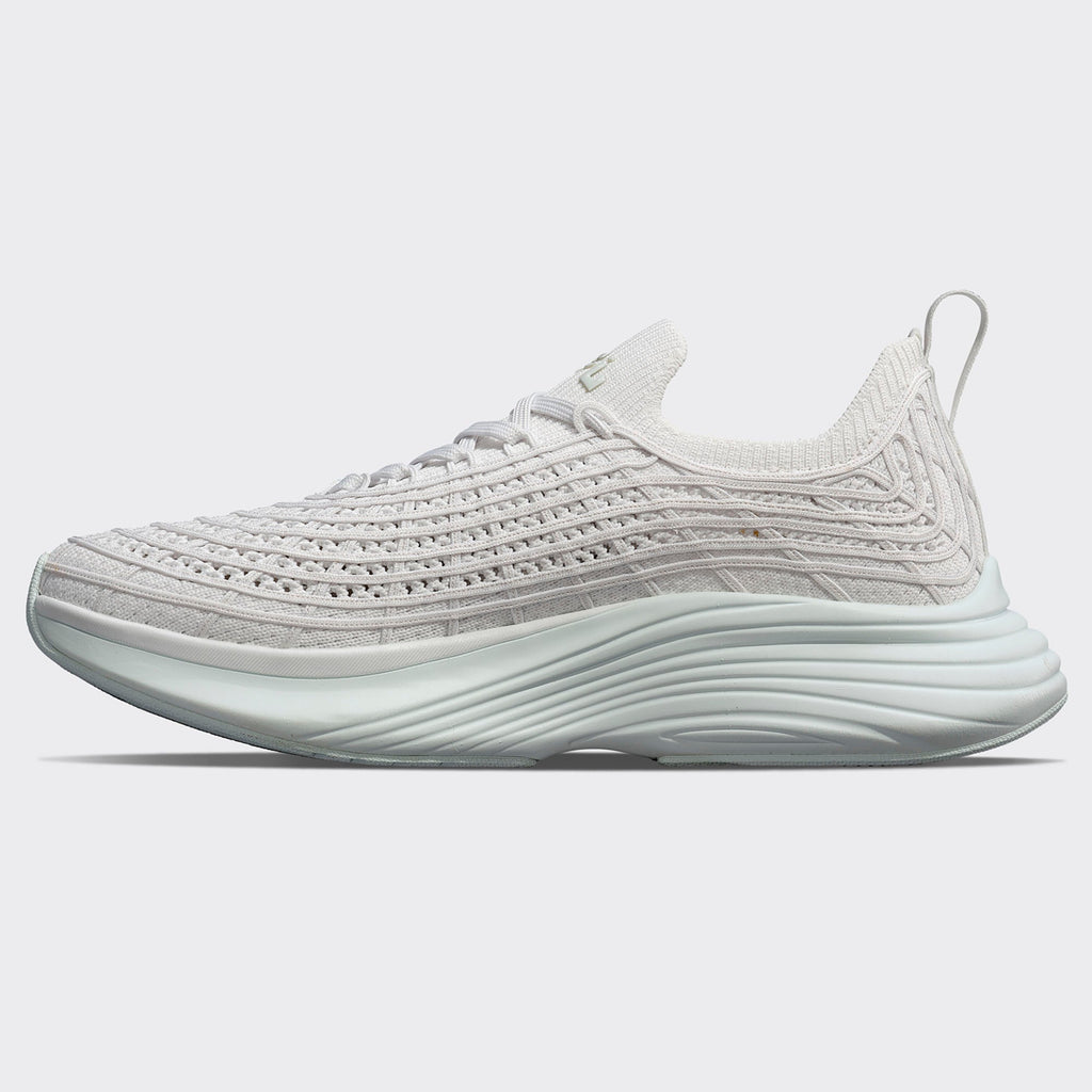 APL Men’s TechLoom Zipline Performance Running Shoes, Light Fog / Aqua Mist
