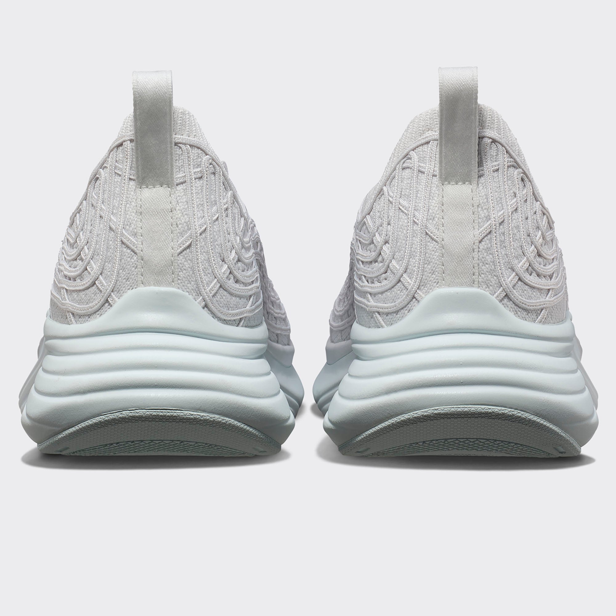 APL Men’s TechLoom Zipline Performance Running Shoes, Light Fog / Aqua Mist