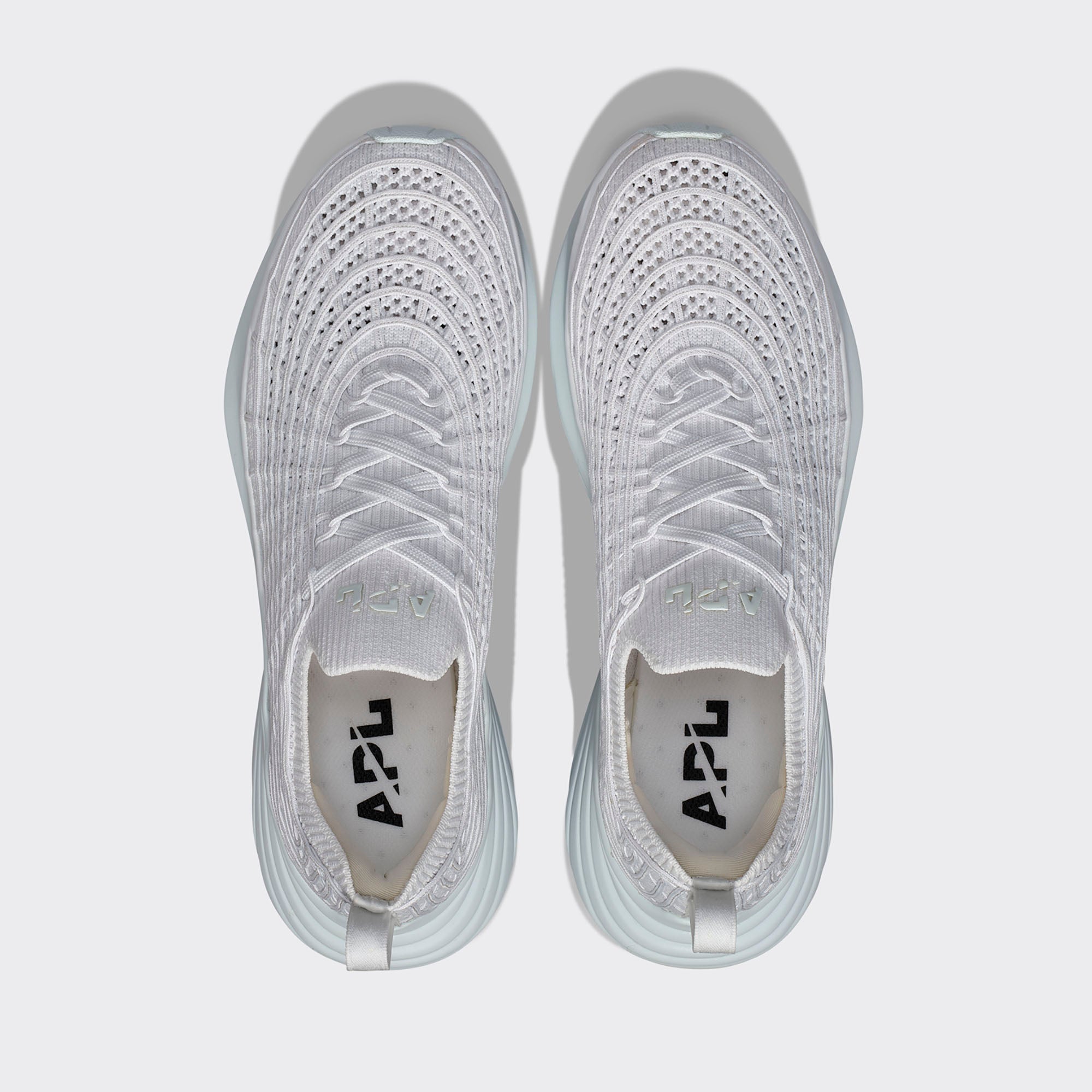 APL Women’s TechLoom Zipline Performance Running Shoes, Light Fog / Aqua Mist