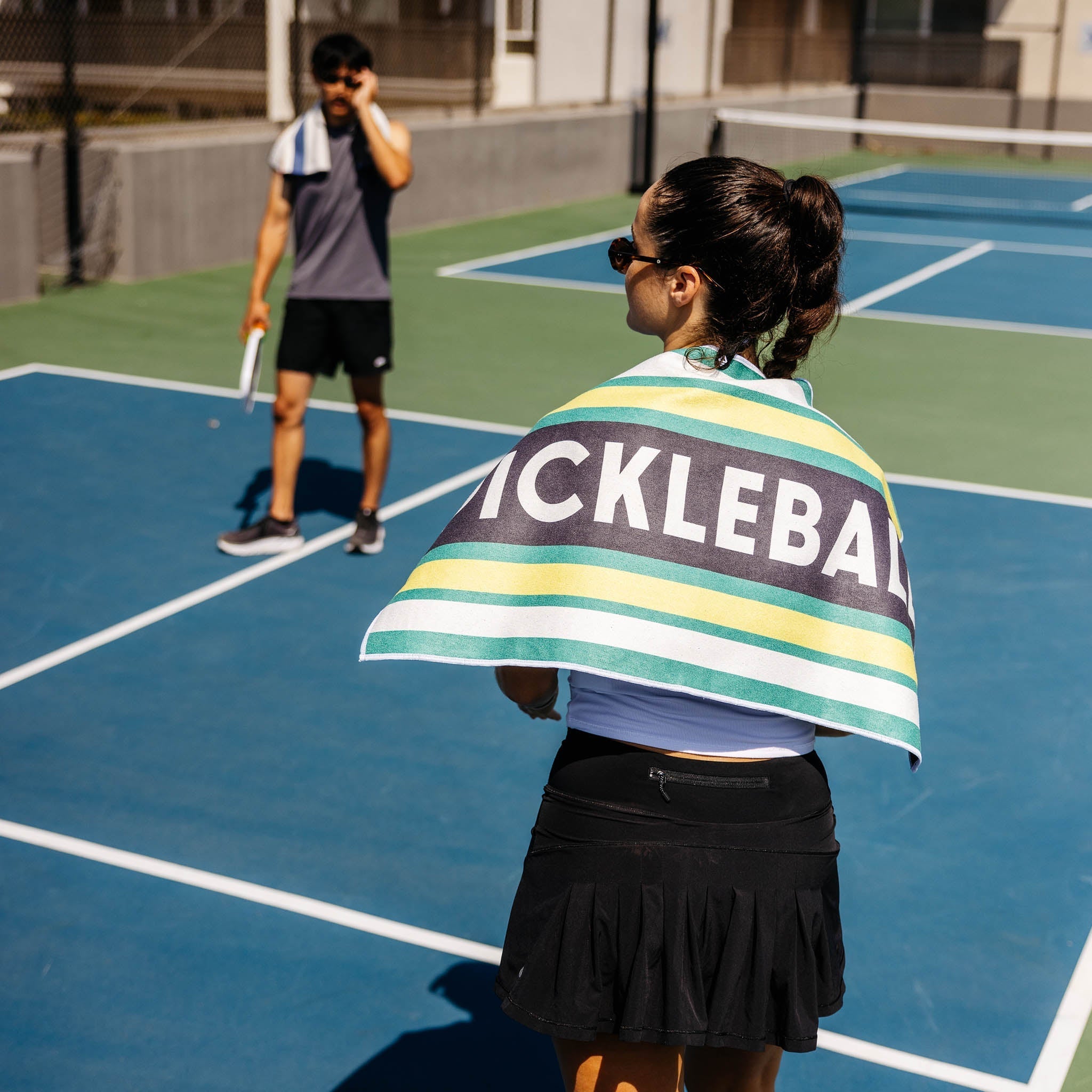 Nomadix Pickleball Towel: Pickleball Green